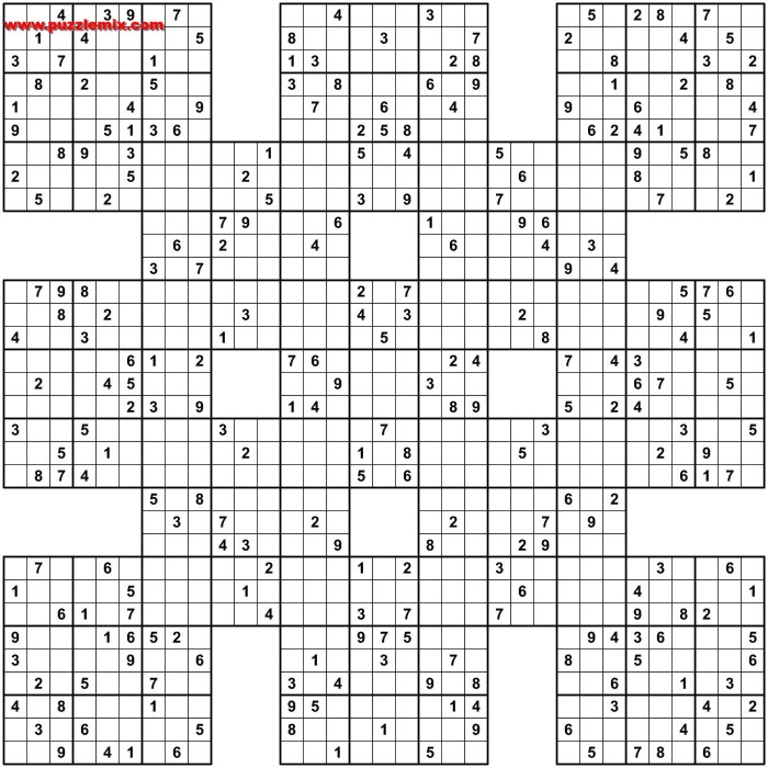 Sudoku printable puzzles 16x16 hard print large canas mega puzzle medium