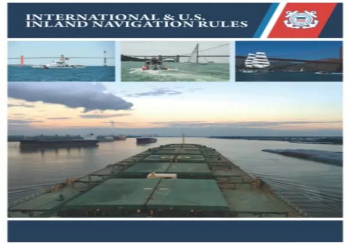 Inland rules navigation international