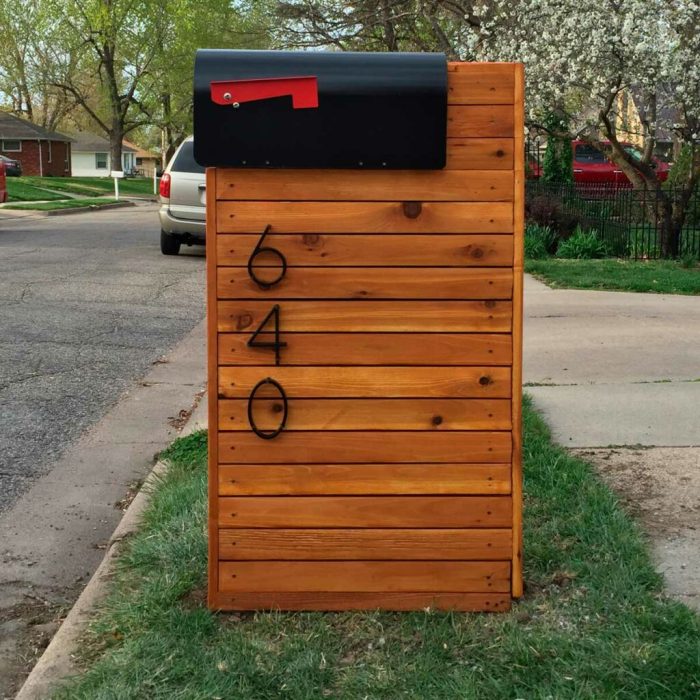 Mailbox woodworking plans