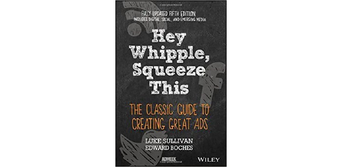 Hey Whipple Squeeze This - 2022 The Classic Guide to Creating Great Advertising 6th Edition Paperback