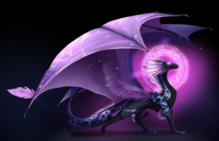 Percy the Purple Dragon