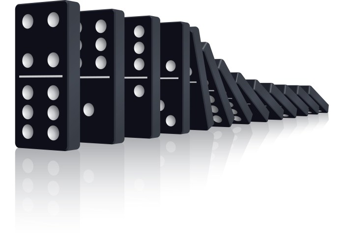 Domino effect small choices