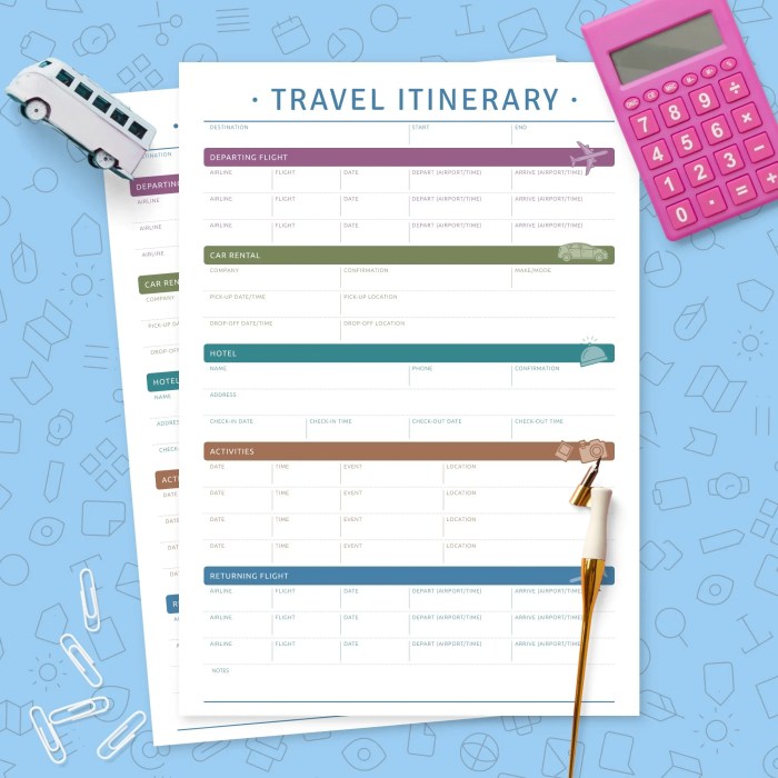 2023 Travel Planner 2023 Vacation Planner Calendar Trip Planner Itinerary Organizer For Going On A Vacation