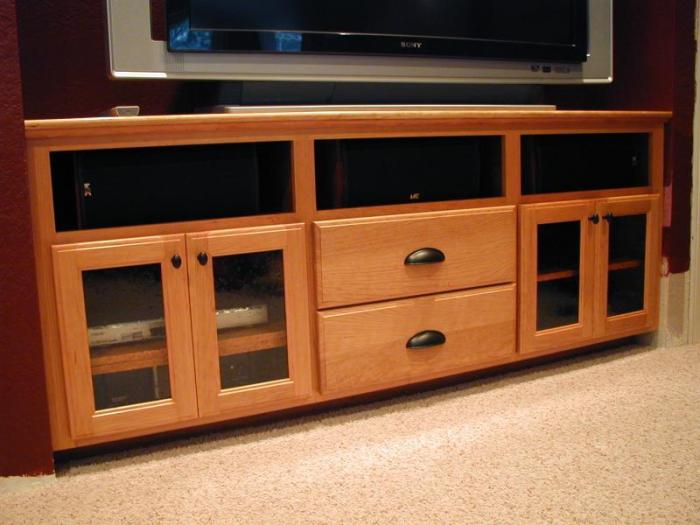 Woodworking plans tv stand